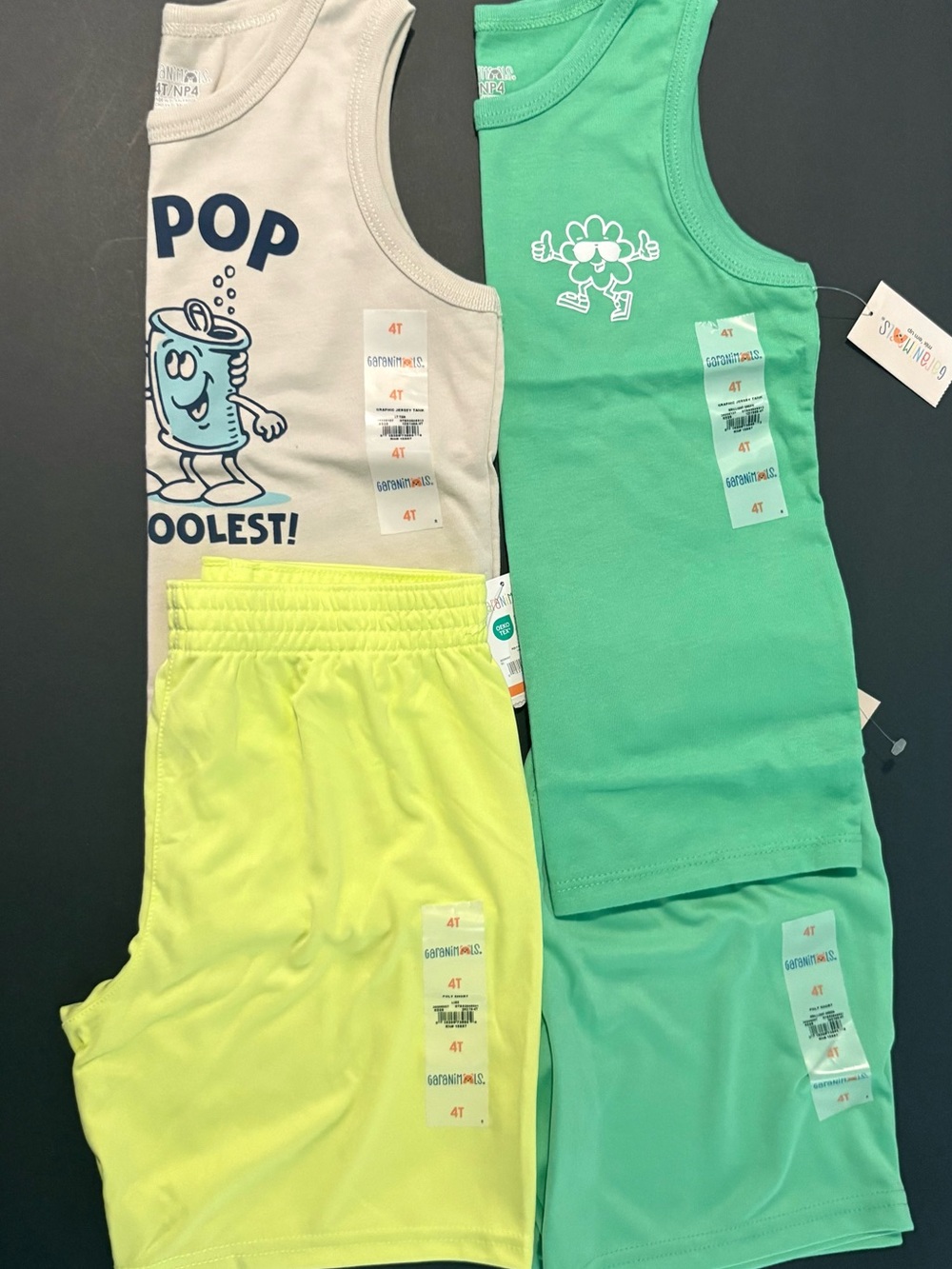 Toddler 2-Pack Tank & Short Mix And Match Sets